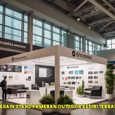 desain stand pameran outdoor kediri terbaik